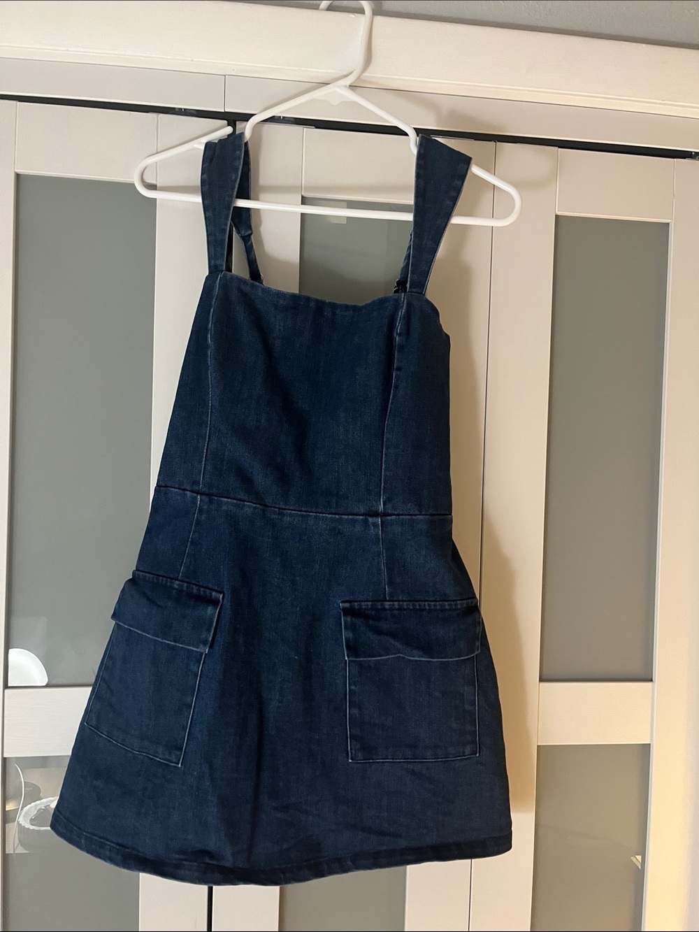 American Threads Denim romper